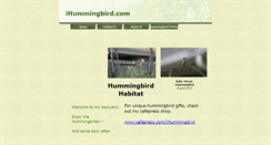 Desktop Screenshot of ihummingbird.com