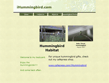 Tablet Screenshot of ihummingbird.com